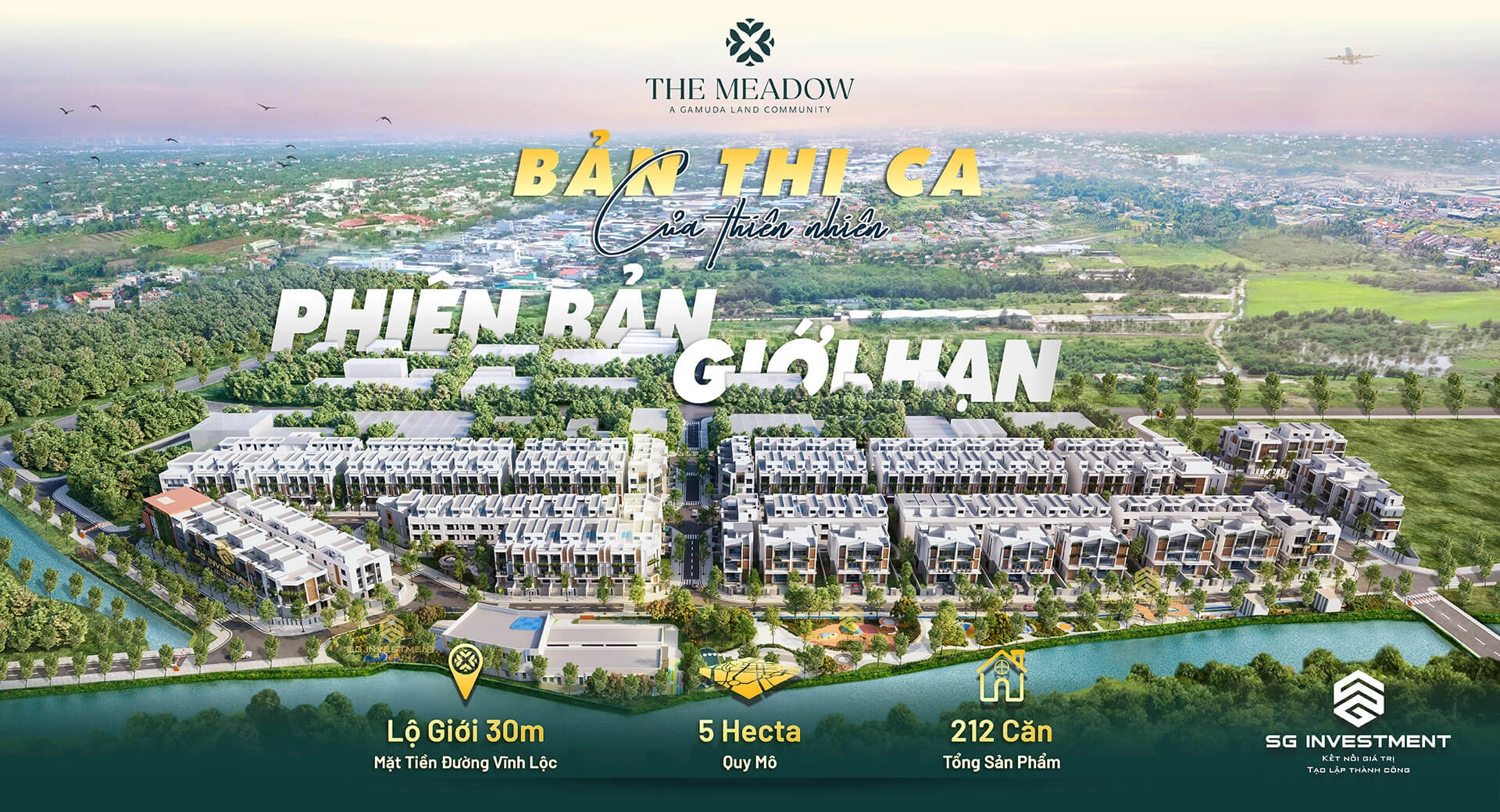 DỰ ÁN THE MEADOW BÌNH CHÁNH CHIẾT KHẤU HẤP DẪN LÊN ĐẾN 10%