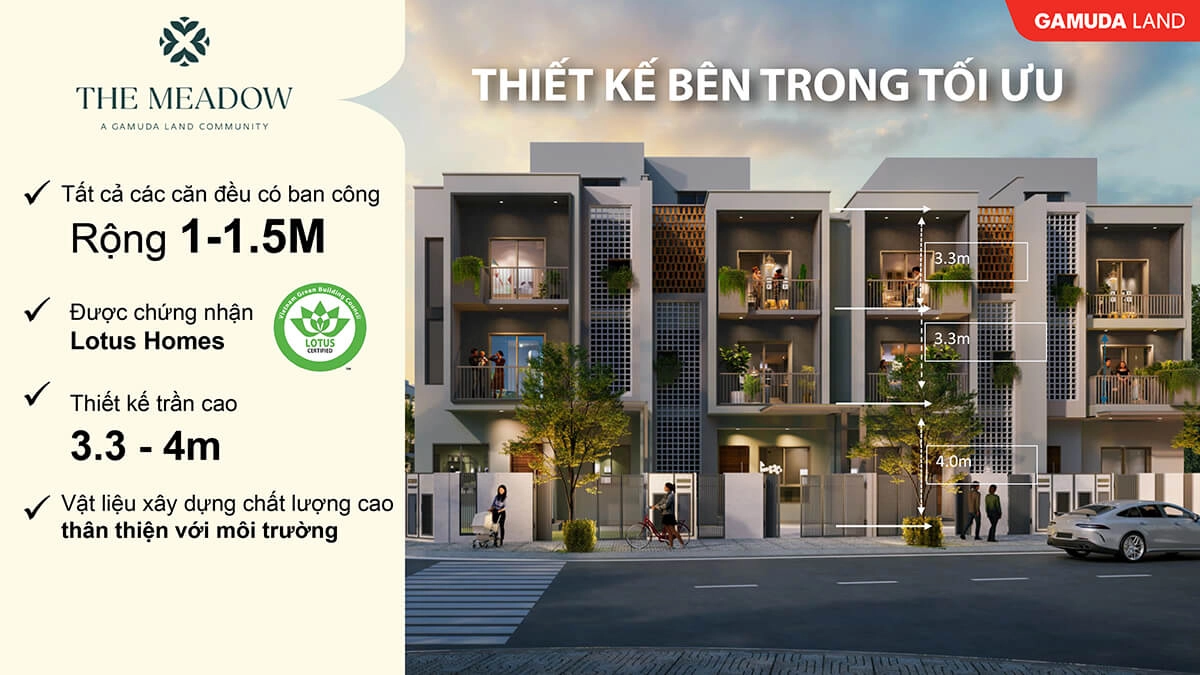 DỰ ÁN THE MEADOW BÌNH CHÁNH CHIẾT KHẤU HẤP DẪN LÊN ĐẾN 10%